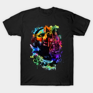 MF DOOM - Watercolour Art Styles T-Shirt